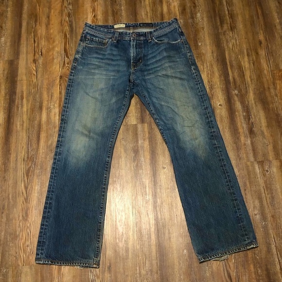 AG Adriano Goldschmied Jeans Men's 33 The Protege Straight Leg Denim High Rise - Picture 1 of 7